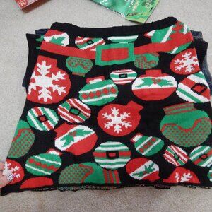 Planet Gold Xmas sweater skirt